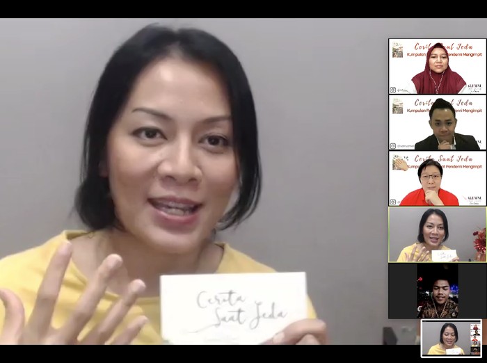 Peluncuran buku antologi Cerita Saat Jeda karya komunitas Semut Merah Kaizen