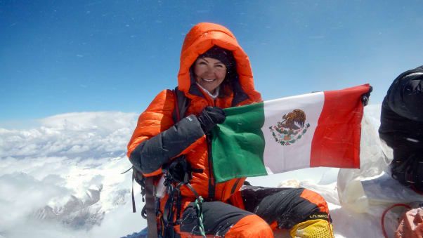 Pendaki wanita Viridiana Álvarez Chávez