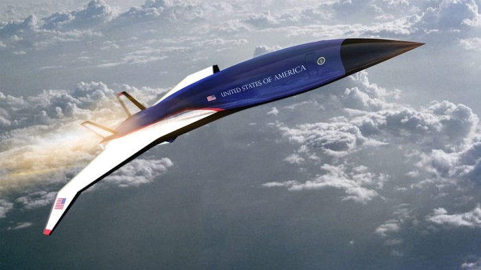 Pesawat Air Force One versi supersonik