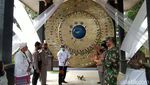 Potret Gong Perdamaian Dunia di Ciamis yang Ditabuh Setahun Sekali