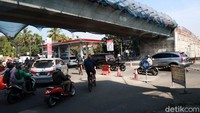 Saat ini girder yang dipasang atau penyambung FO tersebut sudah dicor.