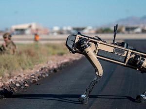 Robot Anjing Bakal Bisa Berpatroli di Angkatan Udara AS