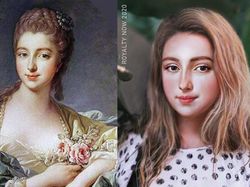 Wajah Cantik dan Ganteng Versi Modern dari Tokoh Sejarah Legendaris