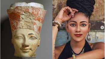 Ratu Hatshepsut dari Mesir Foto: Instagram/royalty_now_