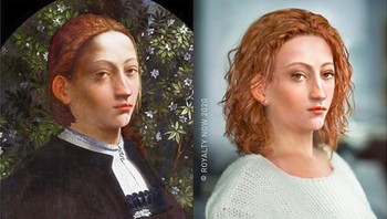 Lucrezia Borgia. Foto: Instagram/royalty_now_