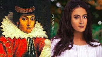 Pocahontas versi modern. Banyak netizen yang mengagumi karya-karyanya. Foto: Instagram/royalty_now_