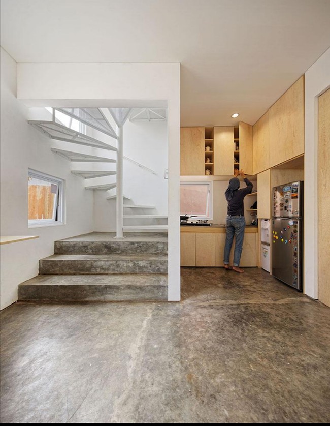 Ide dan konsep unik ini membuat The Twins terpilih menjadi karya favorit sebagai rumah kecil terbaik melalui voting dengan perolehan 40 ribu suara. Foto: Fernando Gomulya via Delution