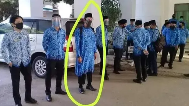 seragam korpri gamis