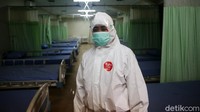 Selain mengantisipasi lonjakan pasien, ruang isloasi ini juga untuk mencegah penyebaran COVID-19.