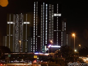Di Balik Viral Nyala Terang Lampu Wisma Atlet Jakarta