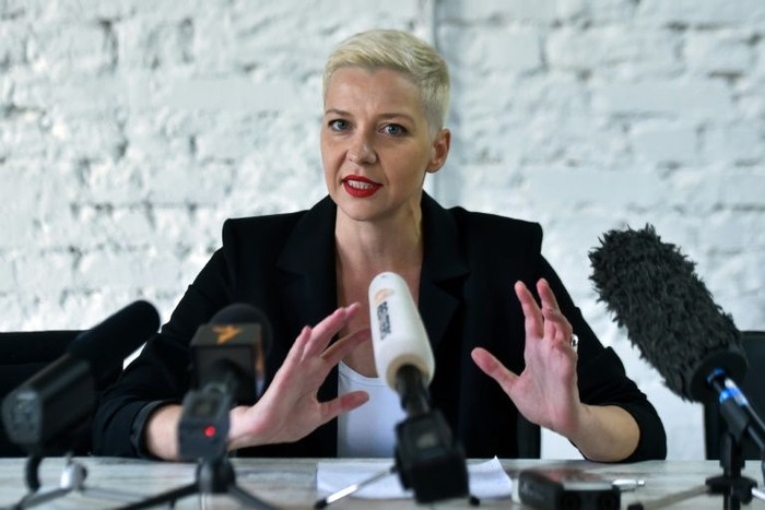Tokoh oposisi Belarus, Maria Kolesnikova (AFP Photo)