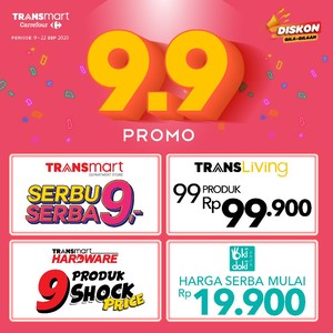 9.9! Tanggal Cantik yang Banjir Promo Menarik 9.9! Tanggal Cantik yang Banjir Promo Menarik