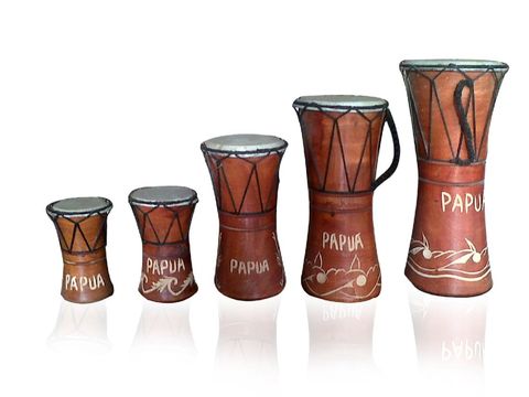 alat musik tradisional papua tifa