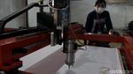 Begini Cara Kerja Mesin Batik Tulis Buatan Anak Negeri