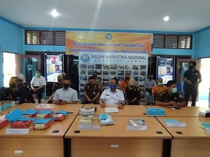 BNN Jambi Musnahkan Sabu-Ekstasi Senilai Miliaran Rupiah dari 18 Tersangka