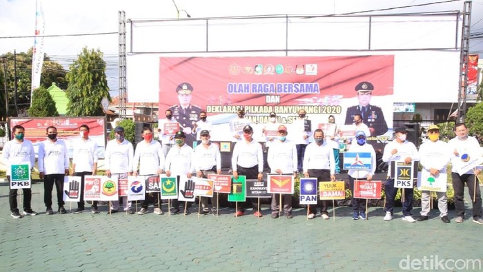 Bupati Banyuwangi Abdullah Azwar Anas mengapresiasi penyelenggara Pilbup 2020, yang menggelar tahapan pendaftaran paslon beberapa hari lalu. Ia juga menyampaikan ucapan terima kasih kepada aparat pengamanan, sehingga tahapan awal Pilbup Banyuwangi berjalan lancar.