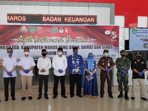 Bacalon Kepala Daerah Maros Janjikan Pilkada Damai dan Sehat