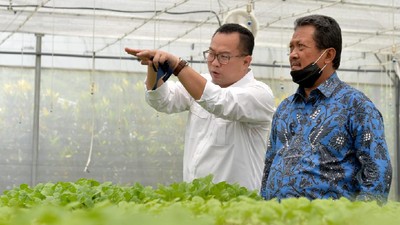 Jaga Ketahanan Pangan, Wamenhan Intip STP IPB Bogor