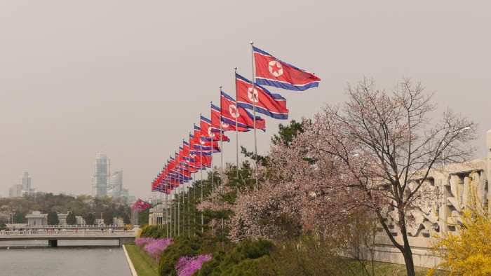 Photo taken in Pyongyang, Democratic Peoples Republic of Korea