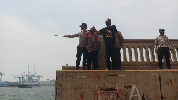 Lokasi tawuran di laut Jakarta yang viral