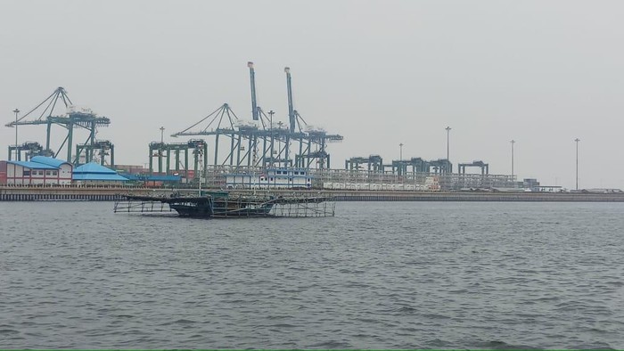Lokasi tawuran di laut Jakarta yang viral