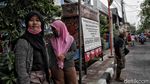 Melihat Keseharian Warga di Kawasan Zona Merah Ibu Kota