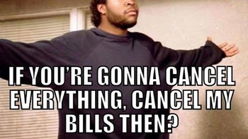 Setidaknya walau acara batal, nggak bisa ke mall, biaya kosan digratisin dong Mang Corona... Foto: Singapore Guide Book