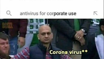 Aduh nggak paham lagi, jadi virus corona bisa didownload gitu? Foto: MemeZila.com