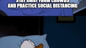 Tinggal rebahan dan jaga kesehatan, itu saja sudah cukup. Foto: via Pinterest