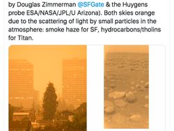 Langit Oranye Mengerikan di California, Mirip di Mars