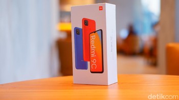 Redmi 9C menemani Redmi 9 dan 9A yang telah lebih dulu hadir. Foto: Adi Fida Rahman/detikINET