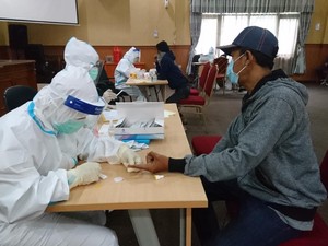 5 Pegawai Pemkot Cilegon Reaktif Rapid Test Corona