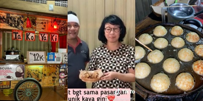 Penjual Takoyaki Asli Orang Jepang di Yogyakarta