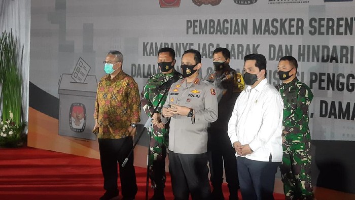 TNI-Polri gelar operasi yustisi tindak warga tak pakai masker