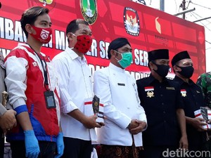 Gibran-Teguh dan Bajo Siap Jika Debat Virtual