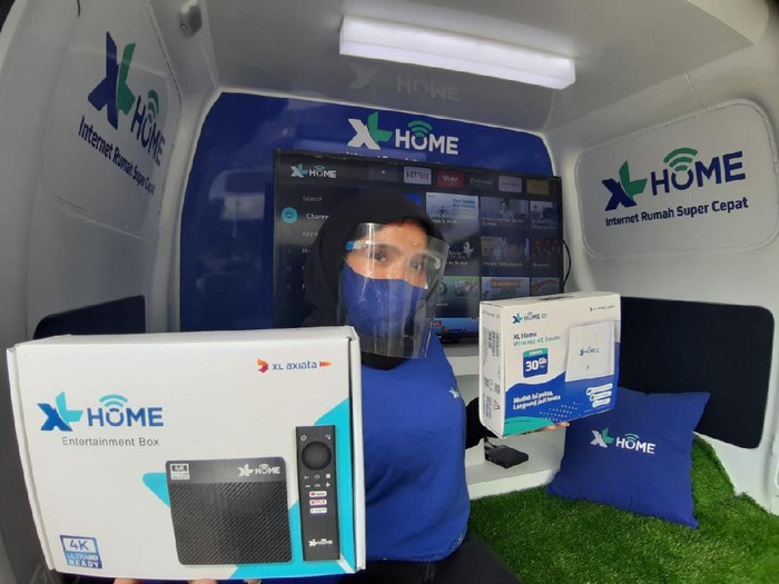 Layanan internet rumah XL Home