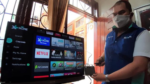 Layanan internet rumah XL Home