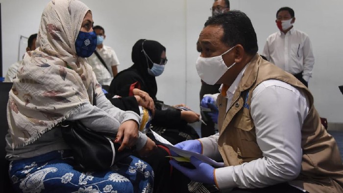 52 Pekerja Migran Indonesia (PMI) yang sempat terlantar di Arab Saudi dipulangkan.