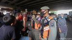 Duh! Ratusan Warga Terjaring Razia Masker di Tanah Abang