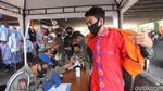 Duh! Ratusan Warga Terjaring Razia Masker di Tanah Abang