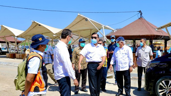 Menko Luhut Binsar Pandjaitan kunjungan ke Labuan Bajo