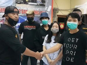 Mobil Serempetan hingga Pelemparan Batu Berujung Damai Korban-Pelaku