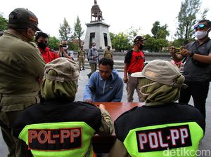 Siap-siap Terjaring Razia Bila Tak Pakai Masker di Solo