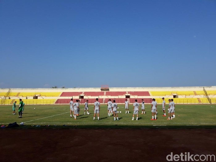 Suasana Stadion Sultan Agung di Kabupaten Bantul.