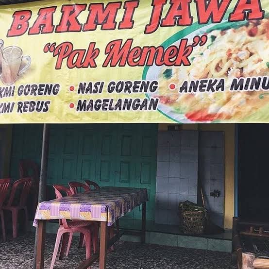 Viral Foto Warung  Makan Memek yang Bikin Netizen Heboh