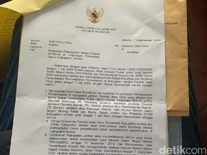 Mendagri Tolak 611 Pejabat yang Diangkat dan Dimutasi Bupati Jember