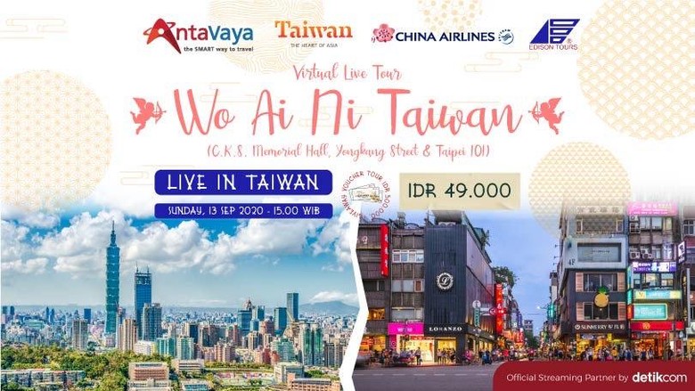 Asyik Antavaya Ajak Traveler Jalan Jalan Virtual Ke Taiwan