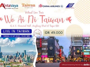 Asyik! Antavaya Ajak Traveler Jalan-jalan Virtual ke Taiwan