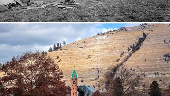 150 tahun lalu menjadi tempat tinggal suku India, sekarang lokasi kampus University Of Montana. Foto: Bored Panda