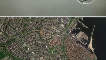 Pulau Urk - Belanda 1930 vs. 2020 Foto: Bored Panda